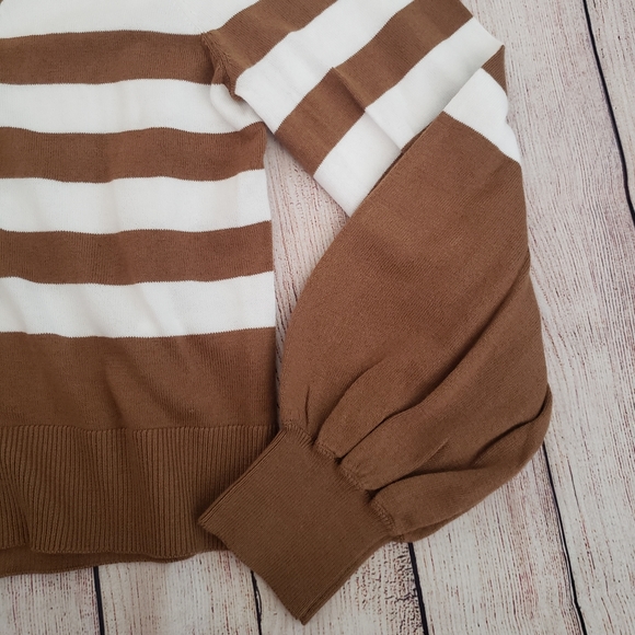 Michael Kors Button Up Sweater Blouse - Picture 3 of 6